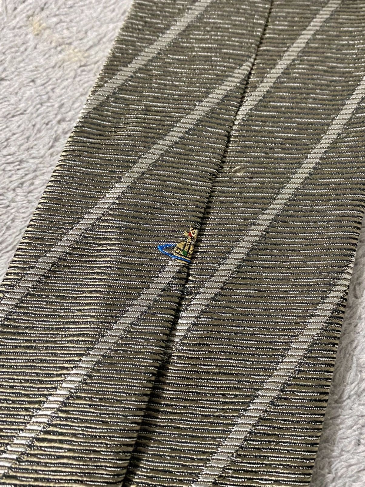 Vivienne Westwood Vivienne Westwood Silk Necktie Size ONE SIZE - 7 Thumbnail