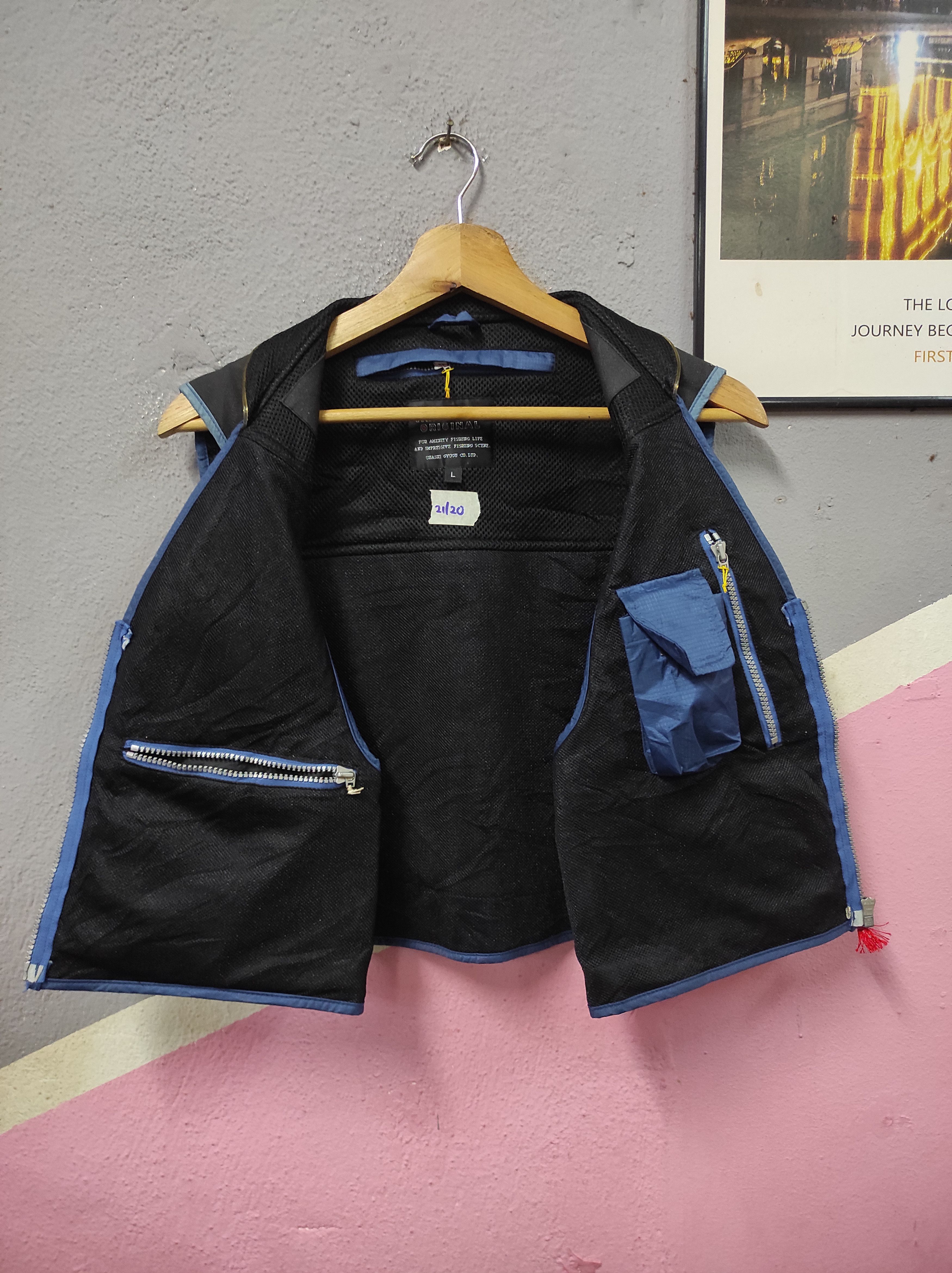 Japanese Brand SHIMOTSUKE MULTIPOCKET SUN FADED VEST JACKET Size US L / EU 52-54 / 3 - 3 Thumbnail