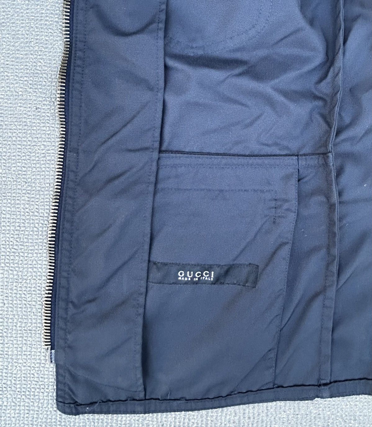 Gucci Gucci Tom ford nylon western jacket in dark navy Size US M / EU 48-50 / 2 - 6 Thumbnail