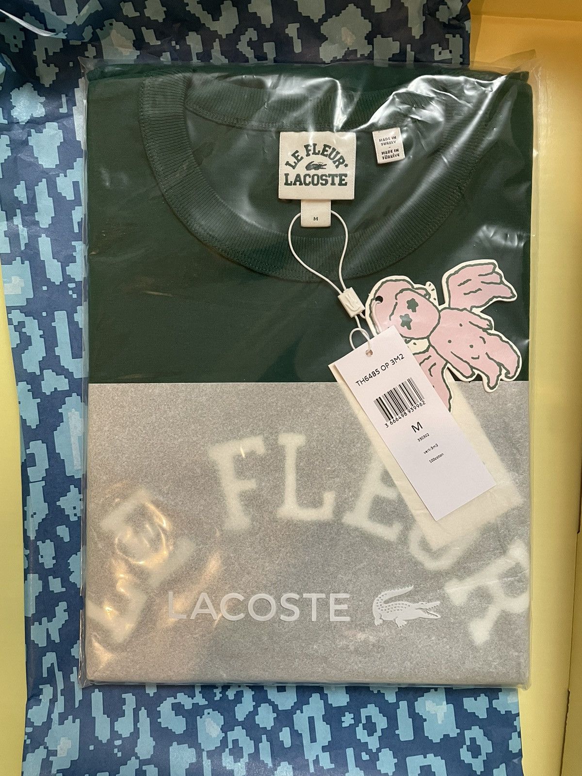 GREEN COLLEGIATE T-SHIRT by le FLEUR*