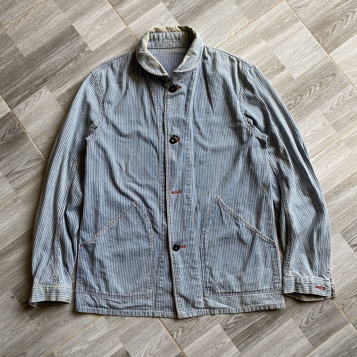 Japanese Brand Wabash Hickory Stripe Jacket