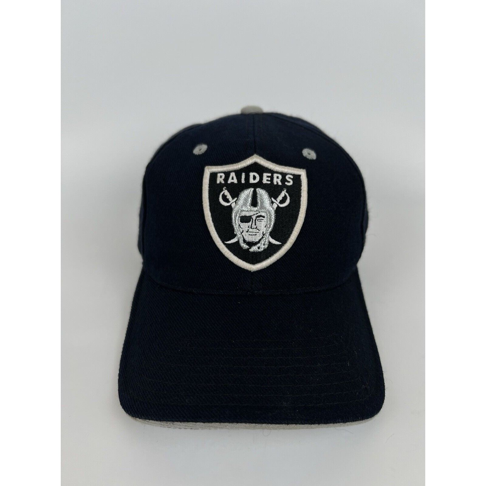 American Needle Vintage Oakland Raiders Strapback Hat American Needle Hook Size ONE SIZE - 2 Thumbnail
