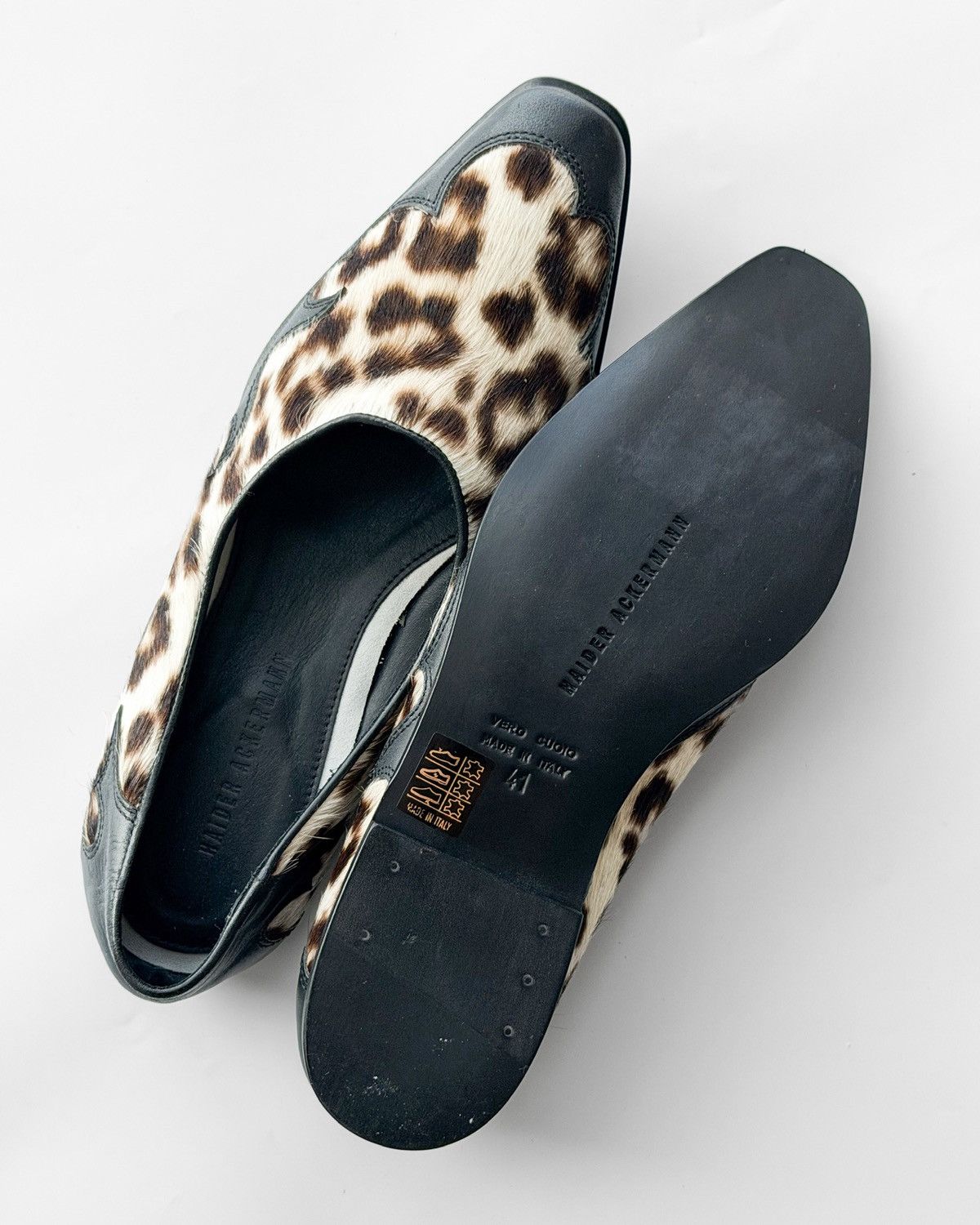 Haider Ackermann Haider Ackermann - Horsehair Leather Babouche SS16 Size US 7.5 / EU 40-41 - 7 Thumbnail