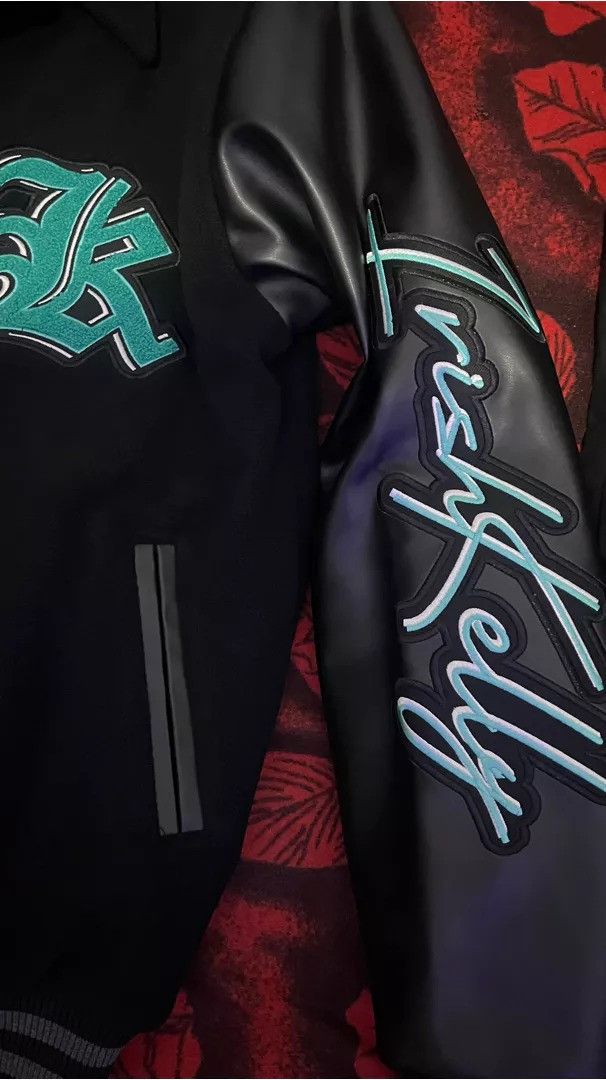 Other Irish Kelly FUTURE DREAMS Varsity Jacket Size US M / EU 48-50 / 2 - 2 Thumbnail