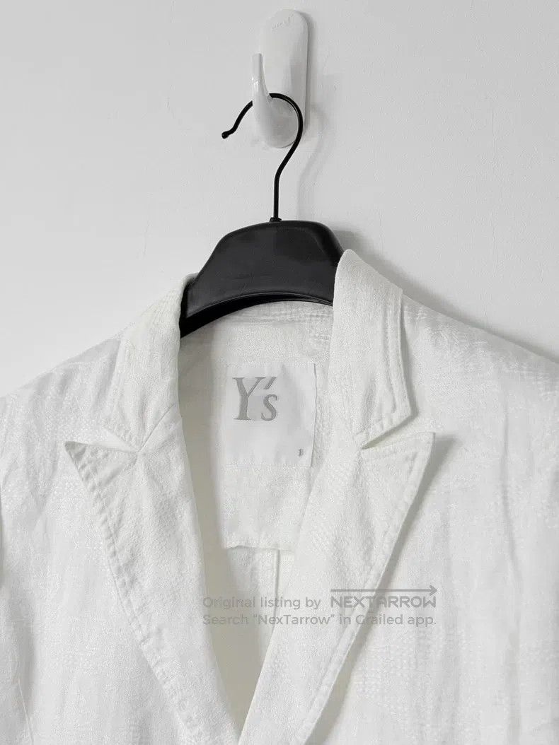 Yohji Yamamoto Yohji Yamamoto Jacquard three-dimensional texture linen bl Size S / US 4 / IT 40 - 1 Thumbnail