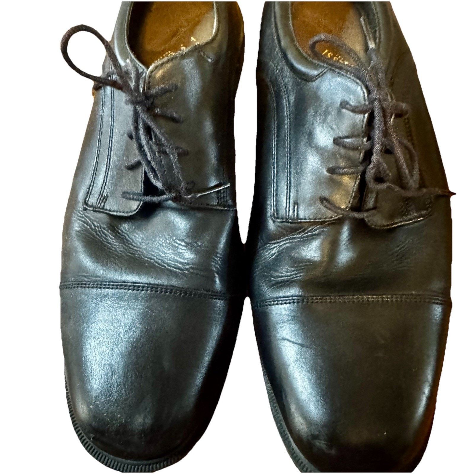 Rockport Rockport Margin Cap Toe Oxford Dress Shoes Mens 11W Leather Size US 11 / EU 44 - 1 Thumbnail