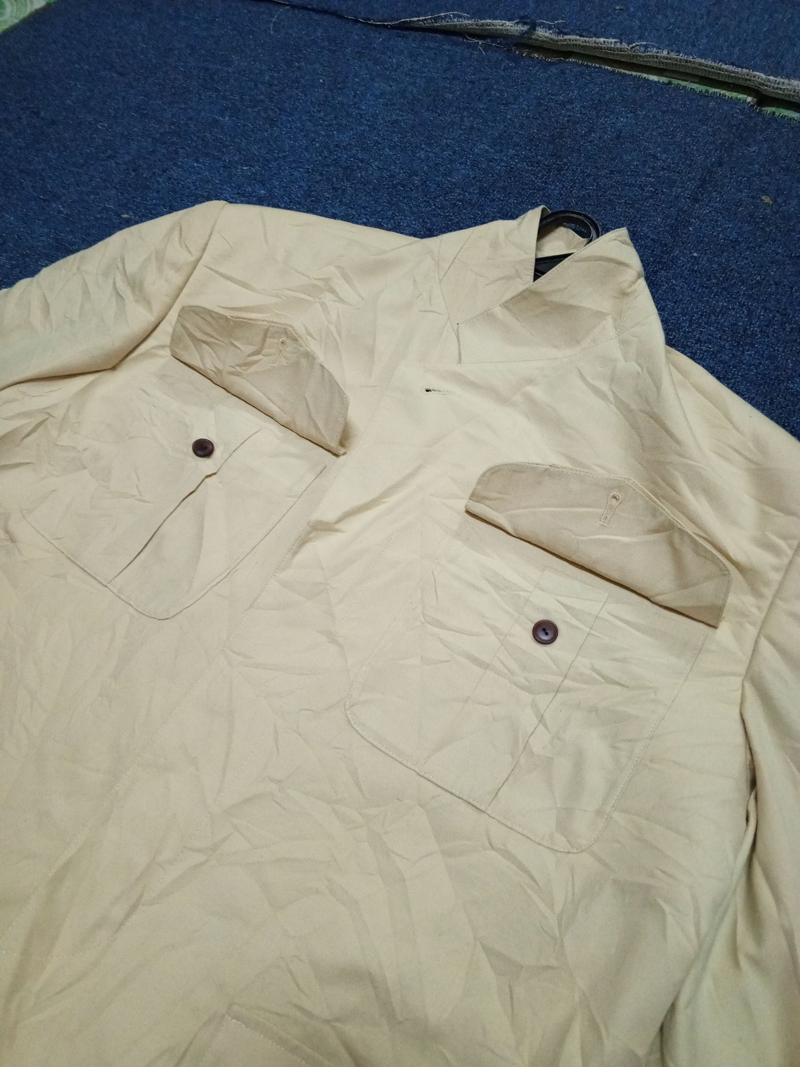 Jean Paul Gaultier × Vintage JEAN PAUL GAULTIER COAT/BLAZER 4POCKET Size 48S - 4 Thumbnail