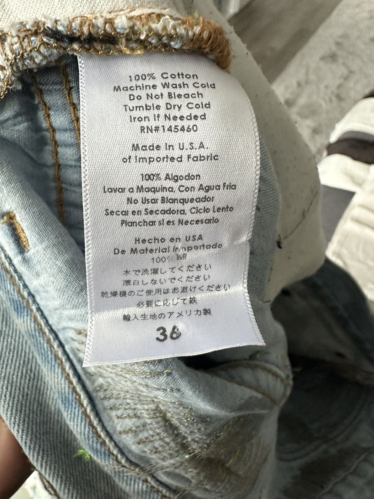 Endless × Vlone Endless Denim Jeans Size US 36 / EU 52 - 4 Thumbnail