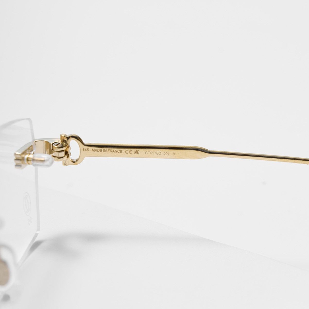 Cartier CARTIER CT0578O 001 GLASSES Size ONE SIZE - 4 Thumbnail