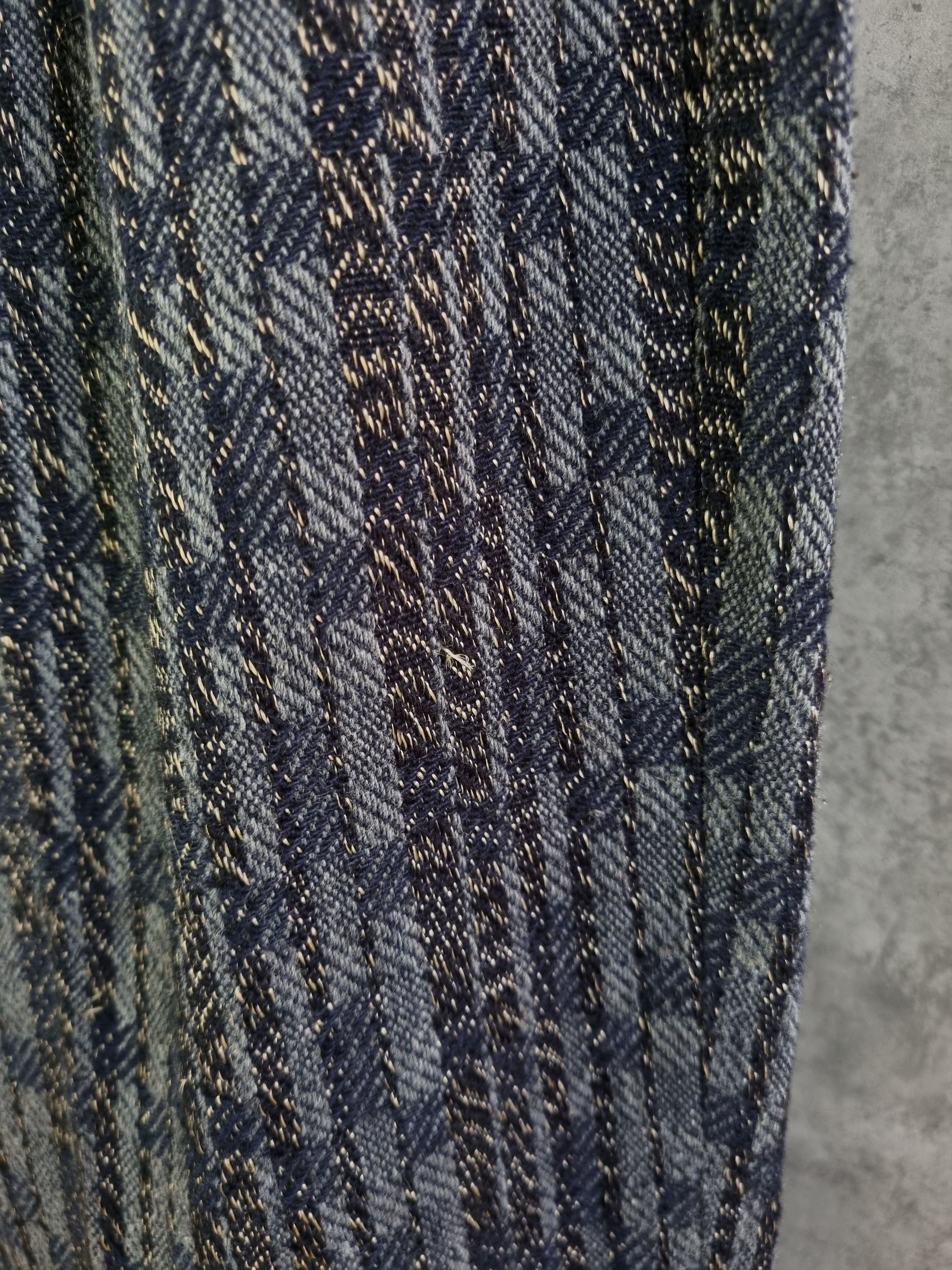 Seditionaries × Vintage 90s Unique Gorgeous Knitted Wool Pants Missoni Style Size US 33 - 16 Thumbnail