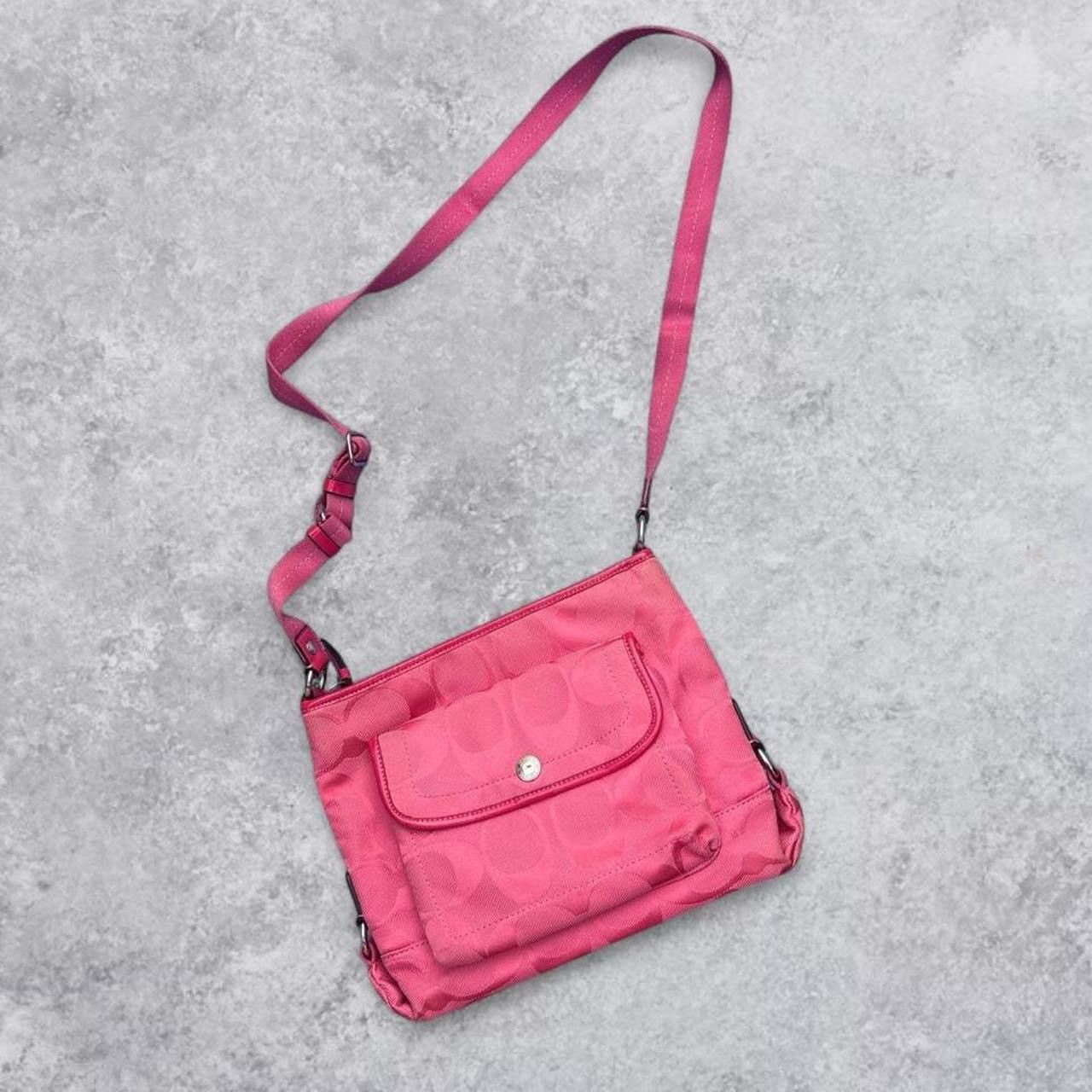 Coach Coach Poppy Kyra Daisy Pink Signature Crossbody Bag Size ONE SIZE - 3 Thumbnail