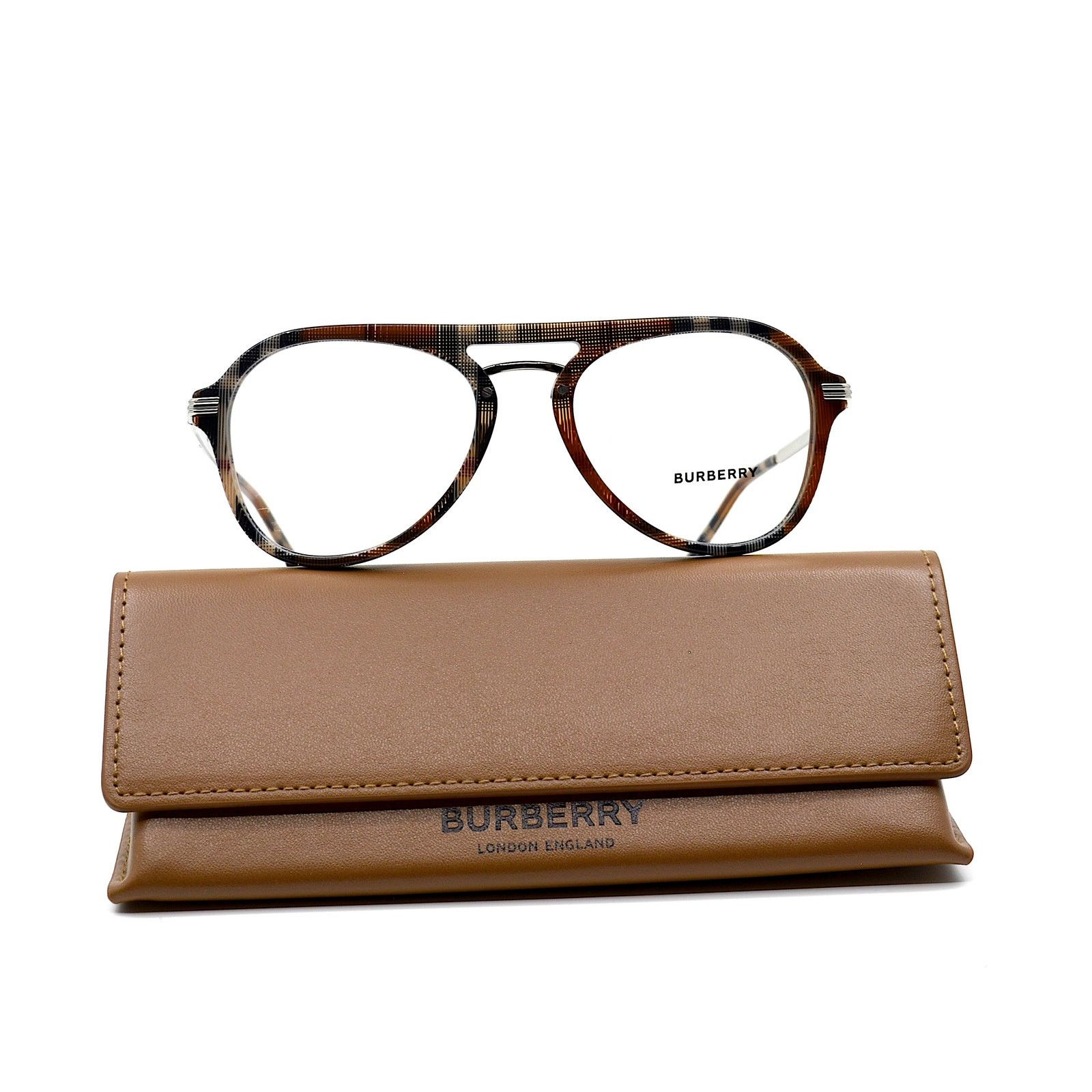 Burberry NEW BURBERRY BAILEY BE2377 CHECK BROWN MEN EYEGLASSES FRAME Size ONE SIZE - 6 Thumbnail