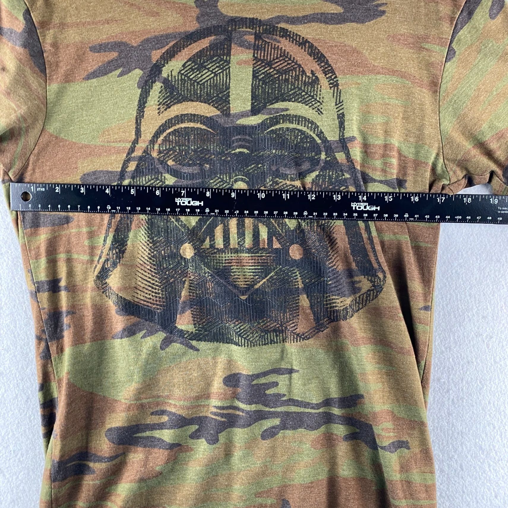 Disney Disney Star Wars Shirt Mens Small S Green Camo Darth Vader Tee Size US S / EU 44-46 / 1 - 5 Thumbnail