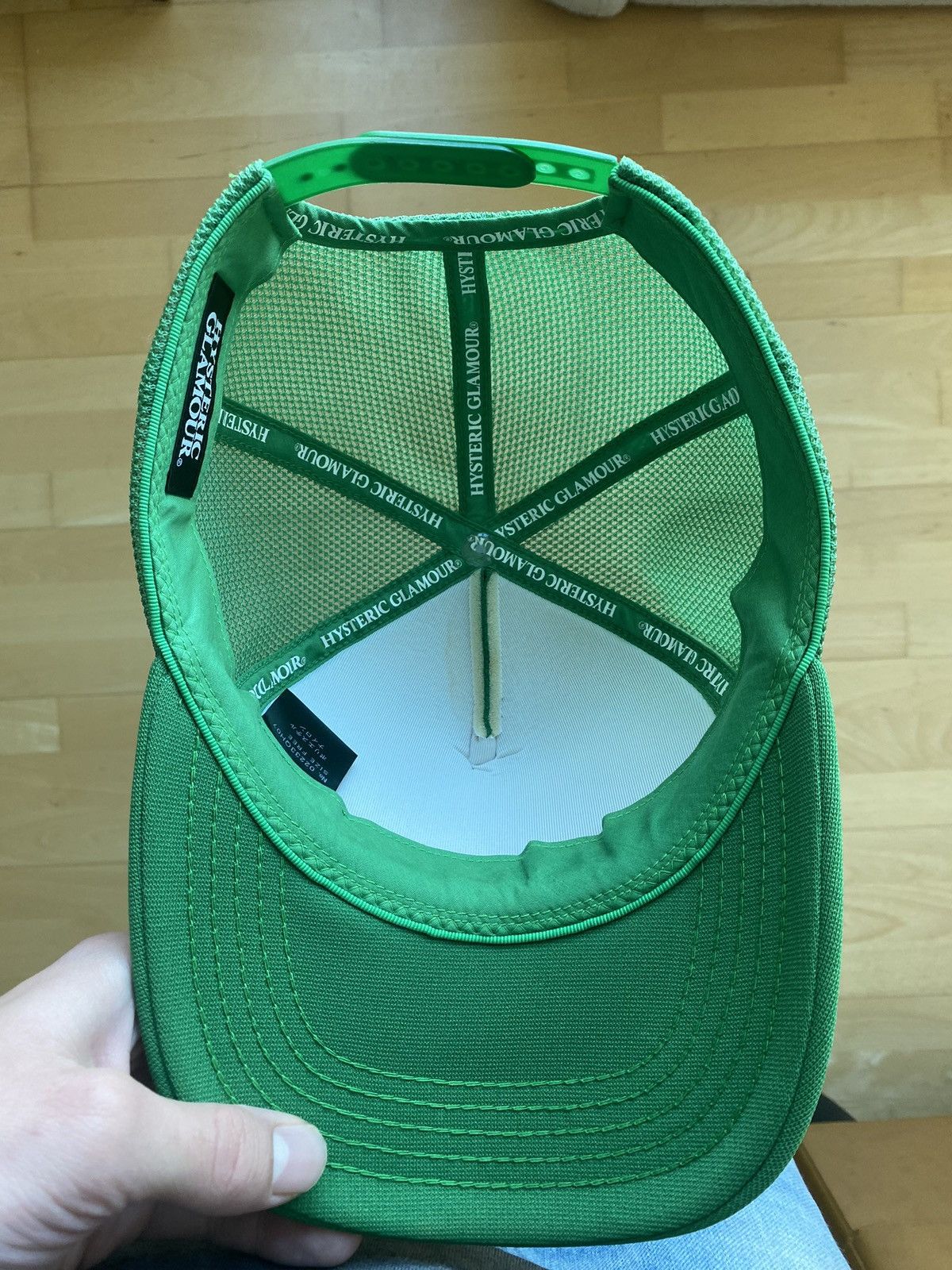 Hysteric Glamour Hysteric Glamour Green Trucker Hat Size ONE SIZE - 2 Thumbnail