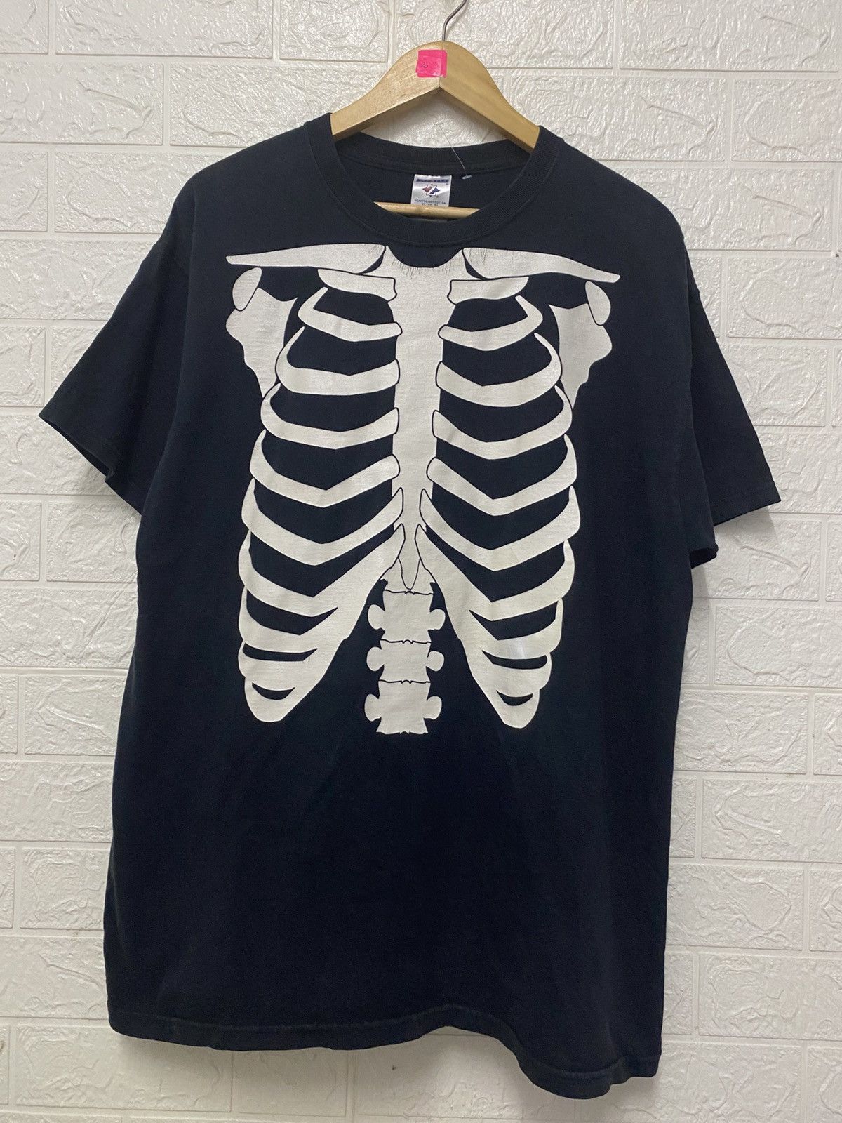 Vintage Red Rocket Corp Skeleton Glow in the dark Size US XL / EU 56 / 4 - 1 Thumbnail