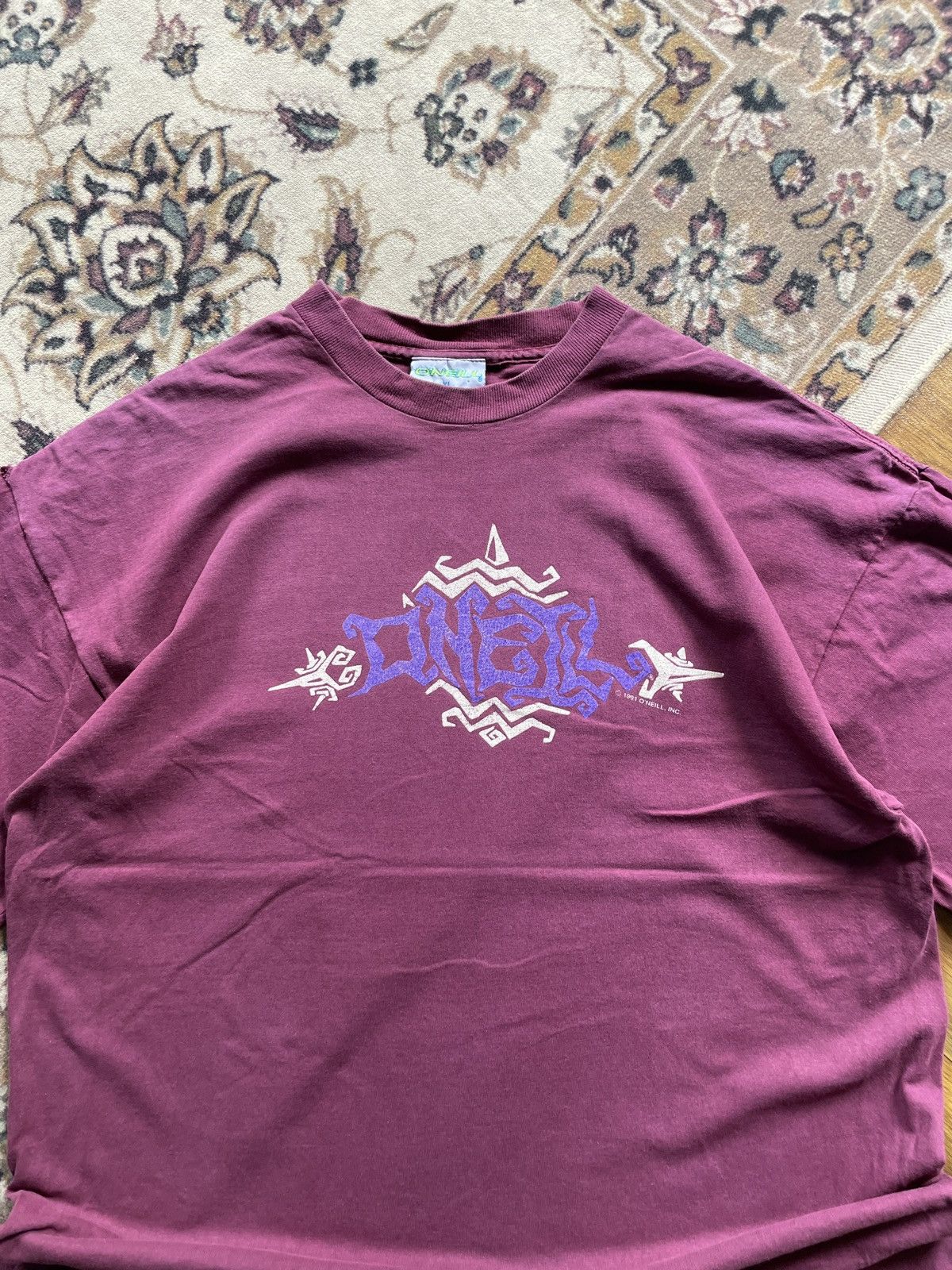 O'Neill × Vintage Vintage O’neill 1991 Surf Tee Size US XL / EU 56 / 4 - 3 Thumbnail