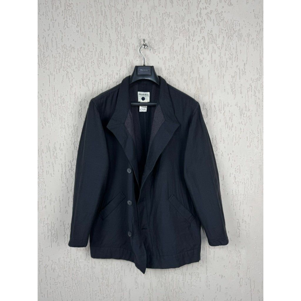 Issey Miyake Plantation Issey Miyake 3-Button Assymetric Japanese Designe Size US XS / EU 42 / 0 - 7 Thumbnail