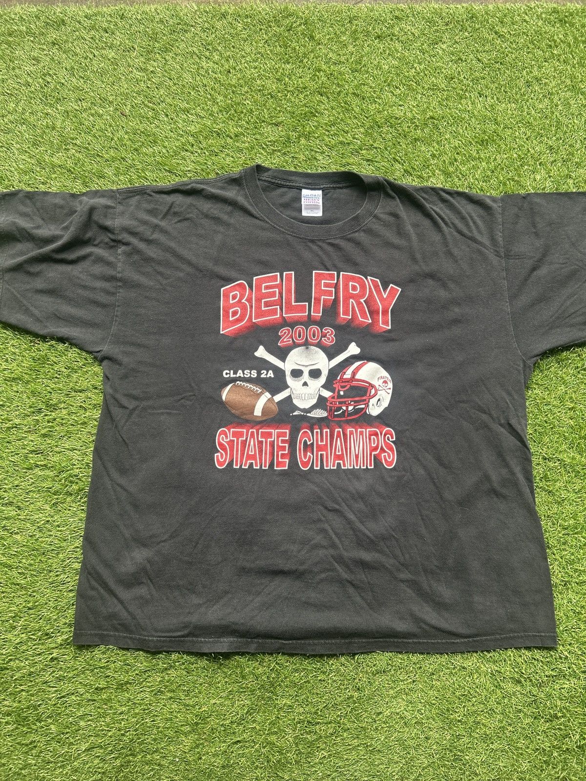 Vintage Vintage 2003 Belfry State Champs T-Shirt Size US XXL / EU 58 / 5 - 1 Thumbnail