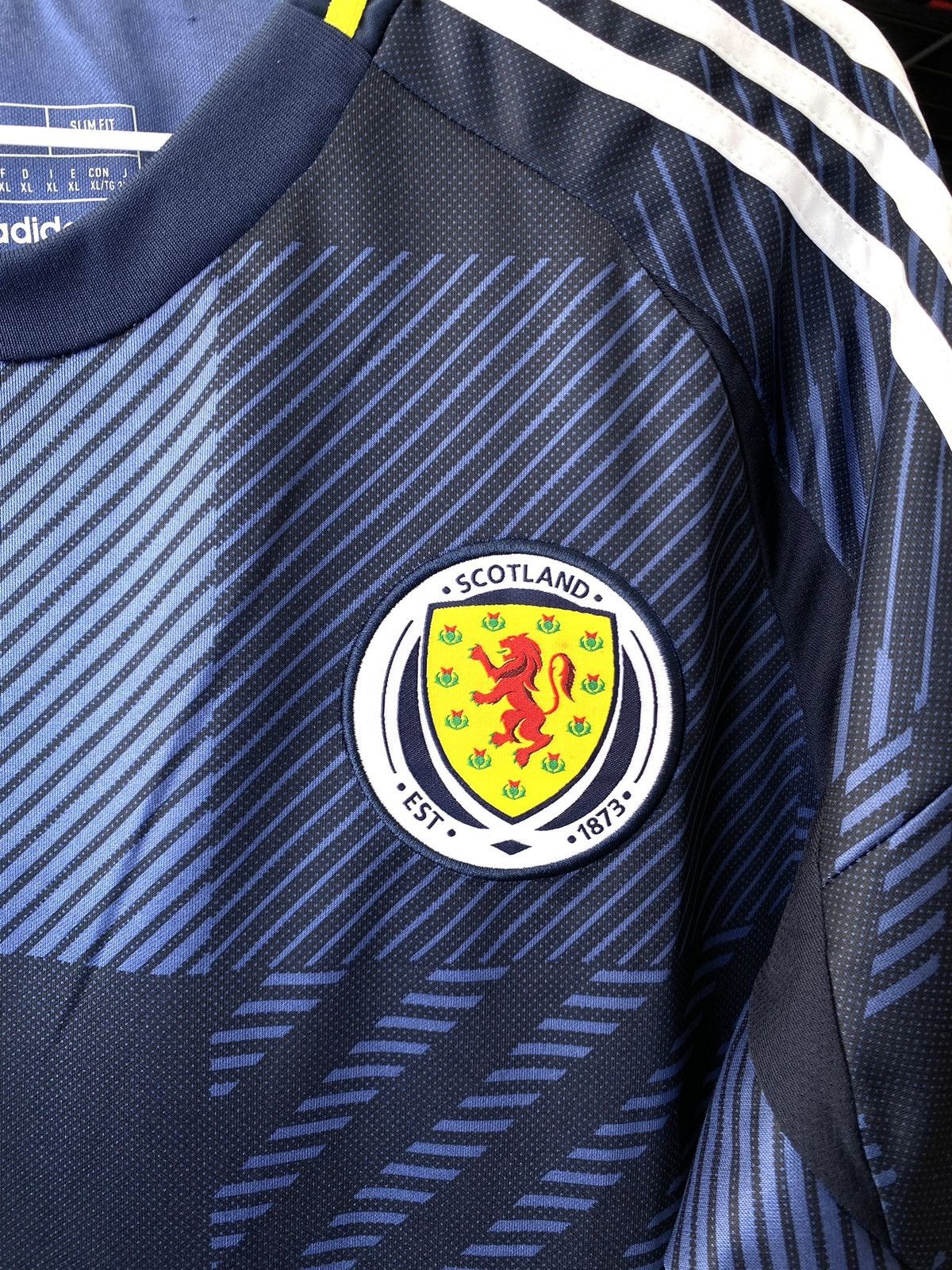 Adidas 2024 Adidas Scotland Soccer Jersey T Shirt Size US XL / EU 56 / 4 - 5 Thumbnail