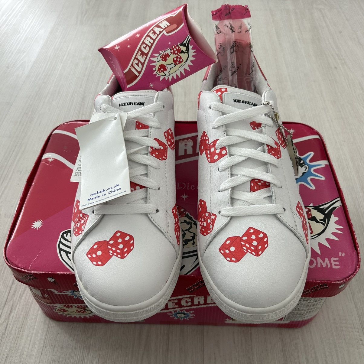 Icecream × Reebok VERY RARE OG REEBOK X BBC/ICE CREAM BOUTIQUE SNEAKER Size US 10 / EU 43 - 1 Thumbnail