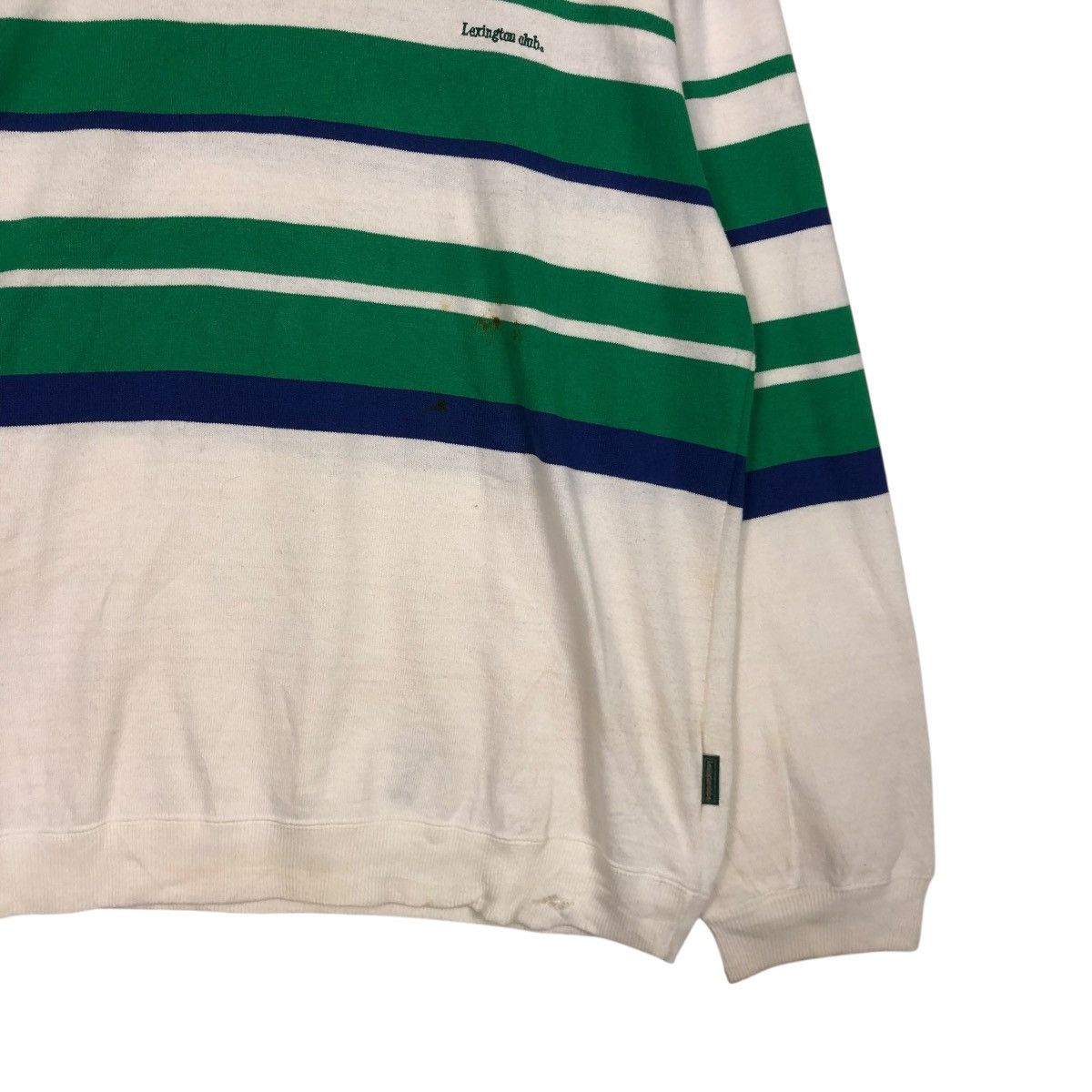 Vintage 🔥VINTAGE SWEATSHIRT STRIPED LEXINGTON CLUB ISSEY MIYAKE Size US M / EU 48-50 / 2 - 7 Thumbnail