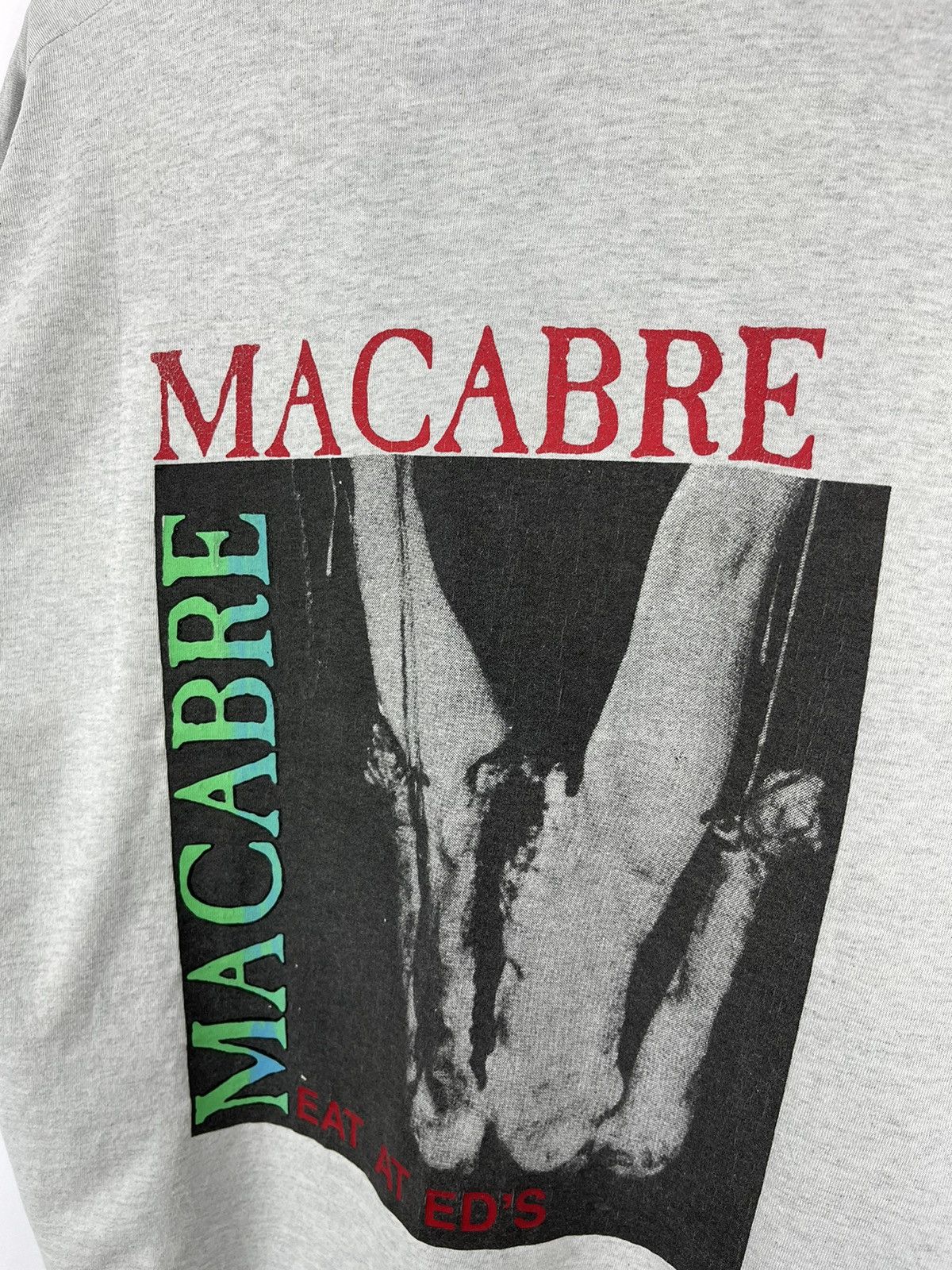 Band Tees × Vintage 90s Macabre Ed Gein Eat At Ed’s Vintage T-shirt Size US XL / EU 56 / 4 - 6 Thumbnail