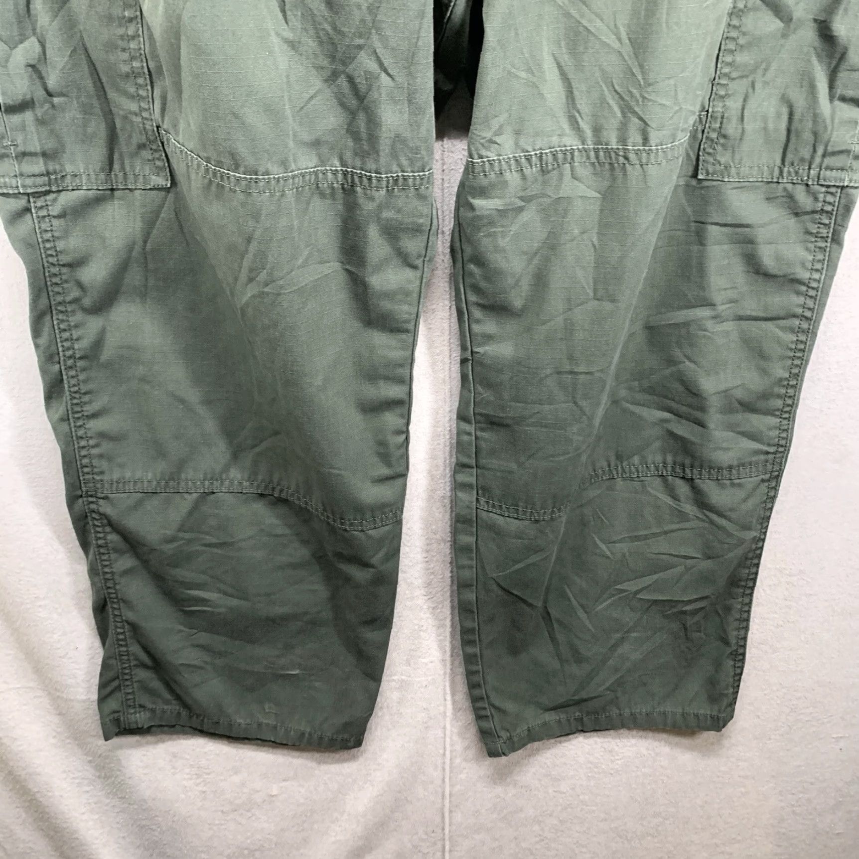 Vintage 5.11 Tactical Pants Men 42x30 Army Green Cargo Outdoor Ripstop Workwear Size US 42 / EU 58 - 5 Thumbnail