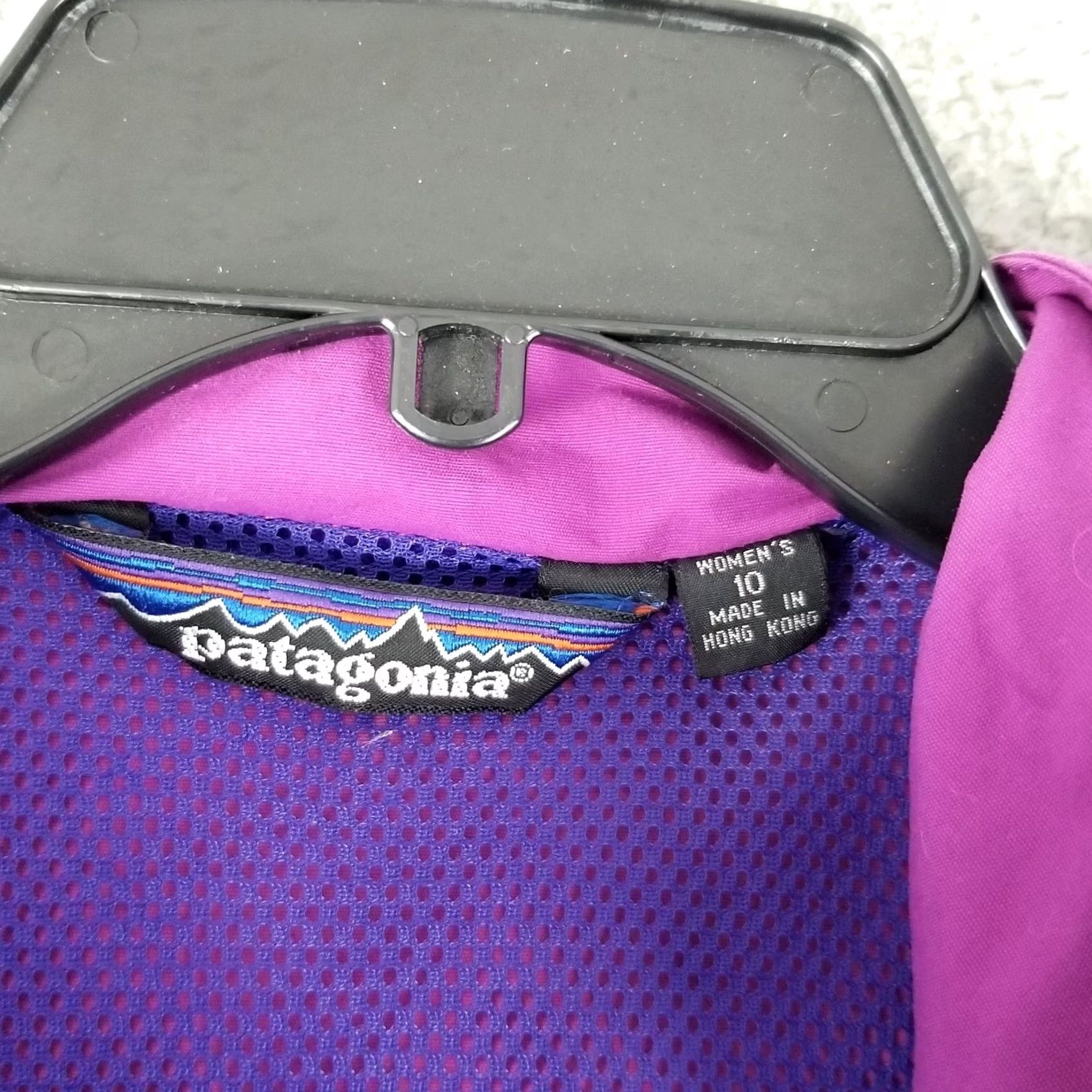 Patagonia VINTAGE Patagonia Women's Jacket Long Parka Purple 1988 Size 10 Bonds Hong Kong Marks Size L / US 10 / IT 46 - 7 Thumbnail