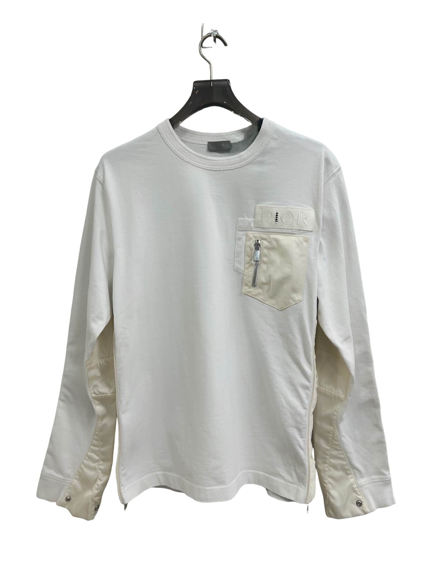 Dior × Sacai Dior x Sacai Sweatshirt size M | Grailed