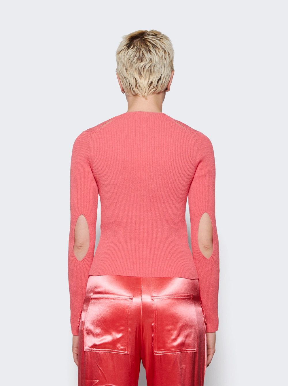 Fendi o1y0925 Cardigan in Coral Size M / US 6-8 / IT 42-44 - 4 Thumbnail