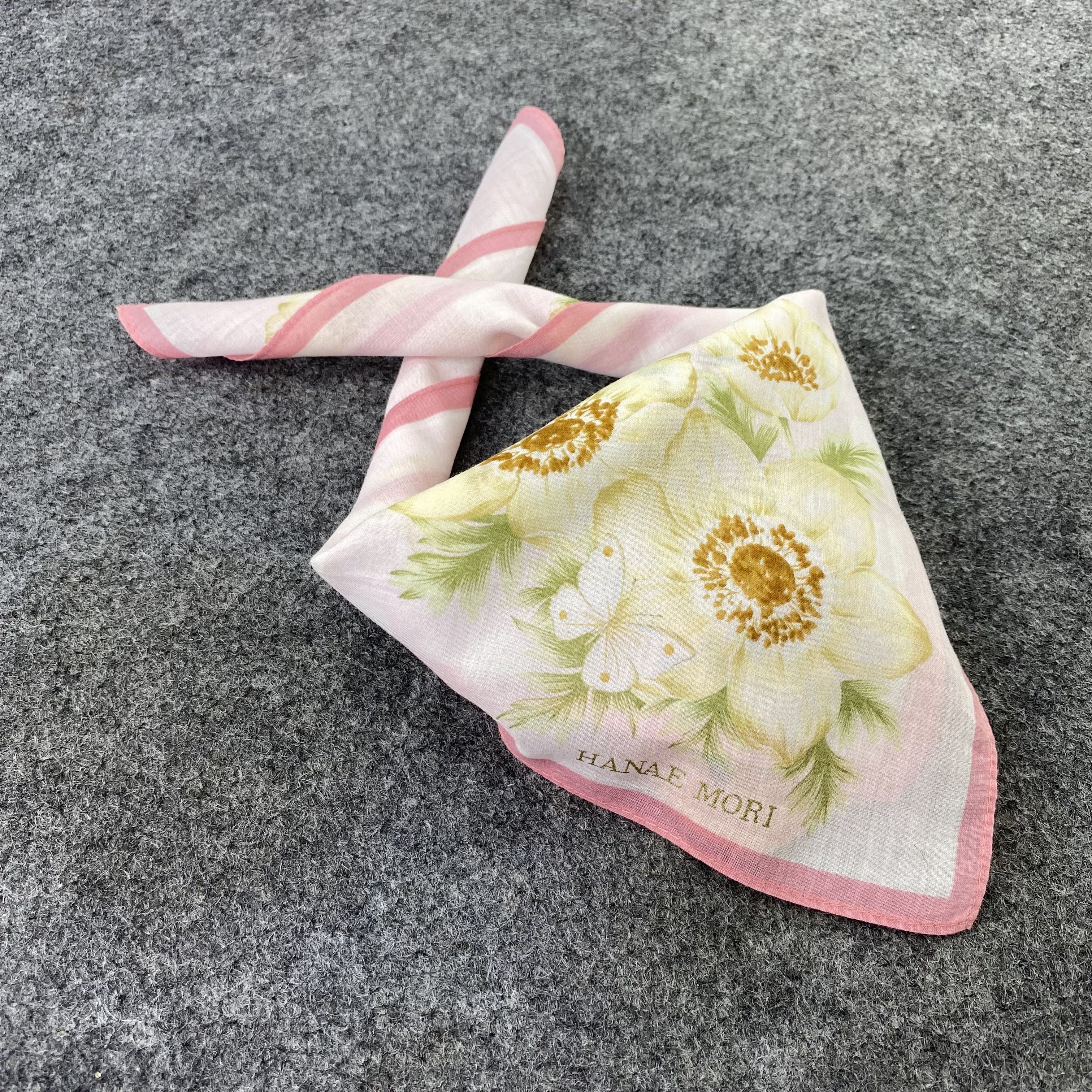 Hanae Mori Hanae Mori Handkerchief / Bandana / Neckerchief-B795 Size ONE SIZE - 1 Thumbnail