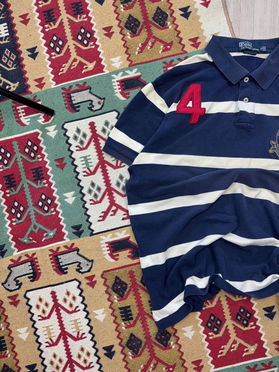 Japanese Brand × Polo Ralph Lauren Vintage Polo Ralph Lauren Y2K Polo Tee 4 Size US XL / EU 56 / 4 - 3 Thumbnail