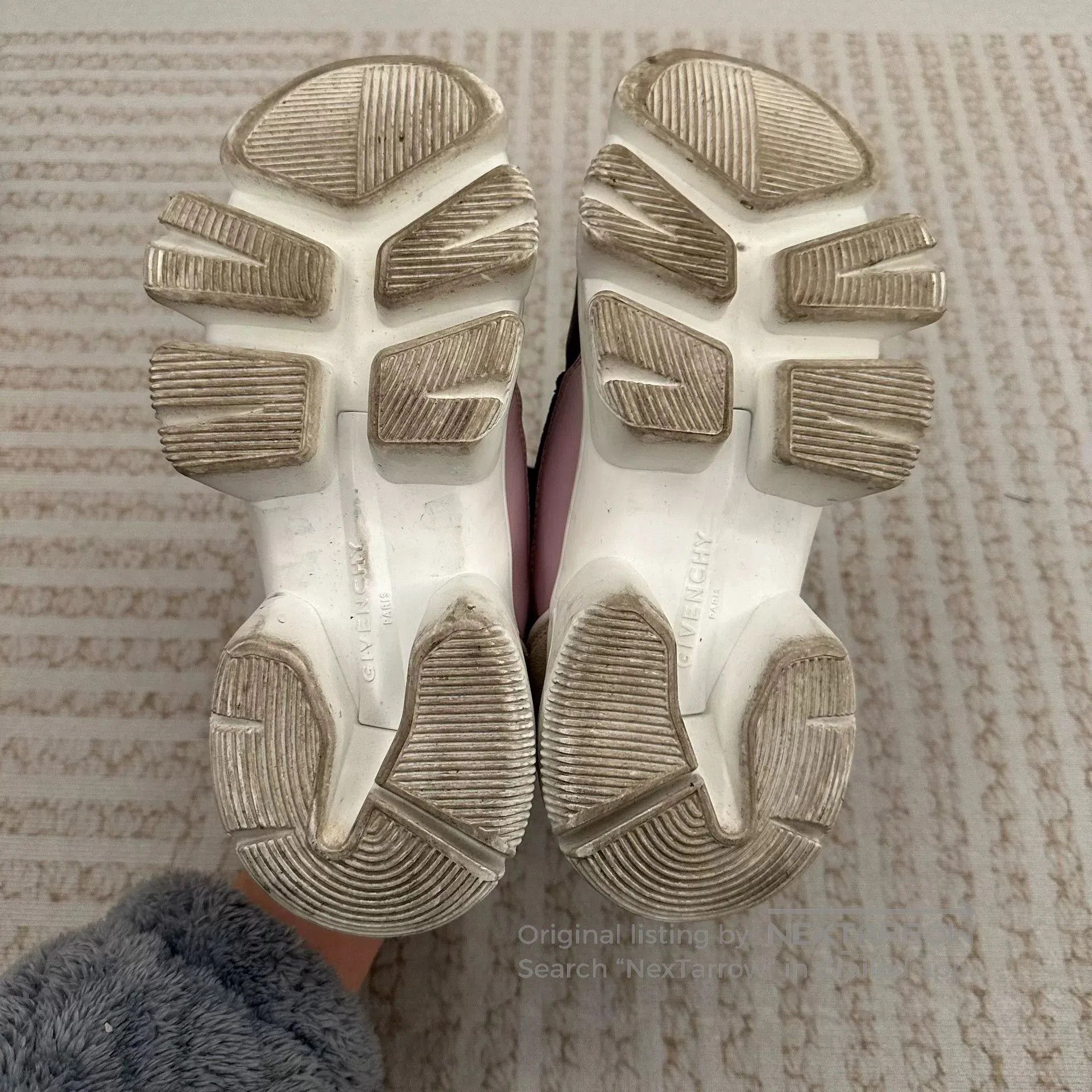Givenchy Givenchy Chunky Sneakers with Pink Accents. Size US 6 / IT 36 - 4 Thumbnail