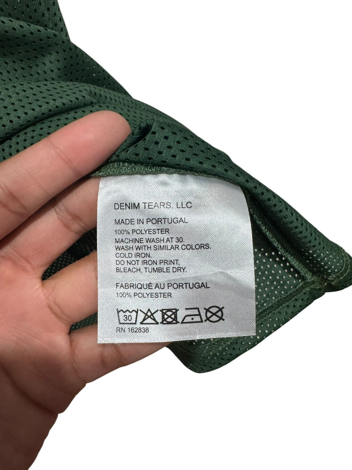 DENIM TEARS Denim Tears ADG INC Jersey Green Size US L / EU 52-54 / 3 - 6 Thumbnail