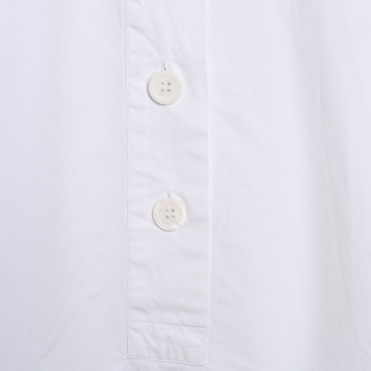 Casey Casey Casey Casey Oversized White Shirt Paper Tippy Top Wide Size XS / US 0-2 / IT 36-38 - 11 Thumbnail