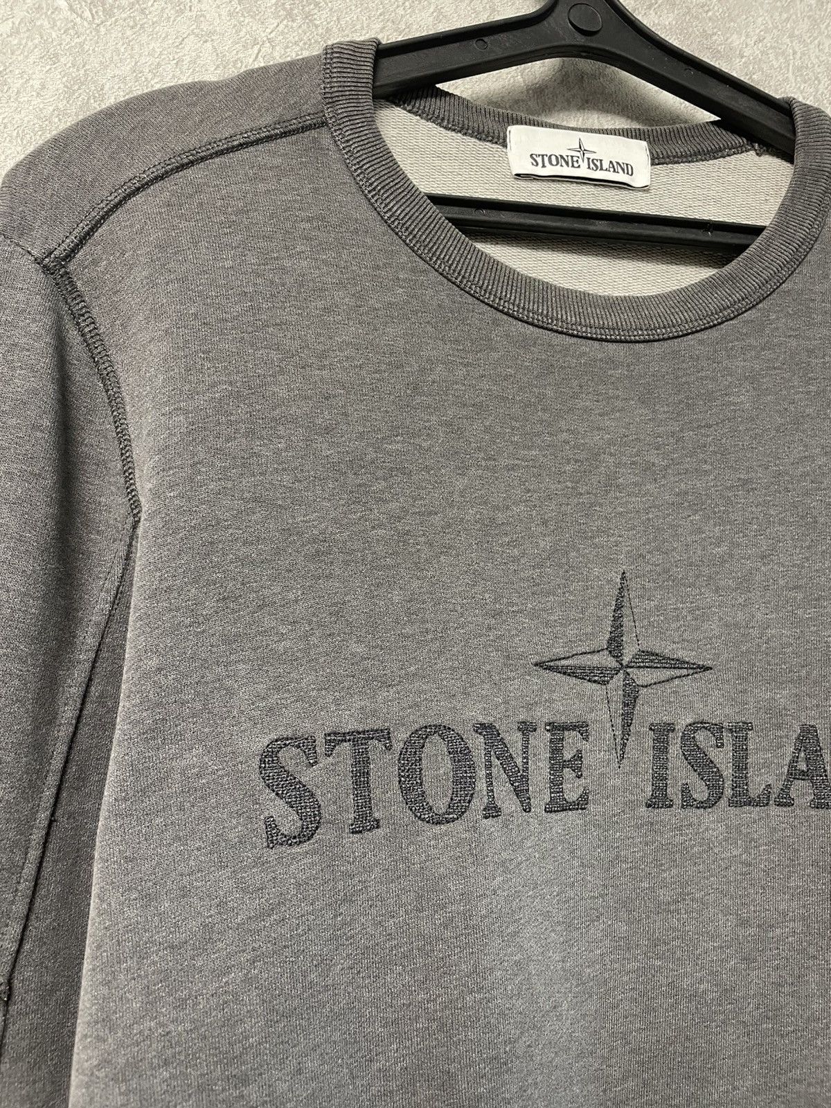 Stone Island Stone Island Big Embroidered Logo With Patch Sweatshirt Size US S / EU 44-46 / 1 - 9 Thumbnail