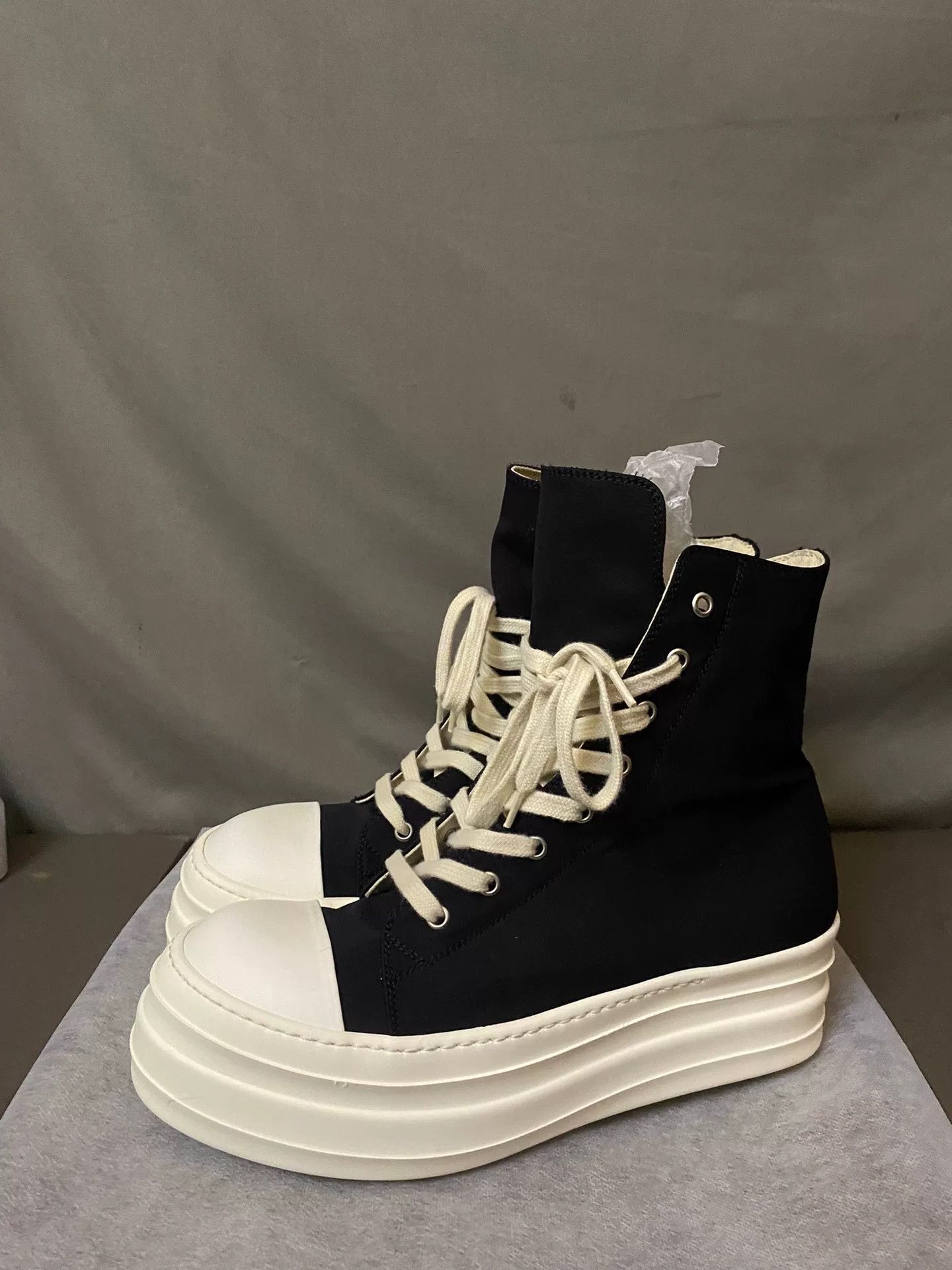 Rick Owens rick owens thick sole high-top sneakers Size US 8 / EU 41 - 1 Thumbnail