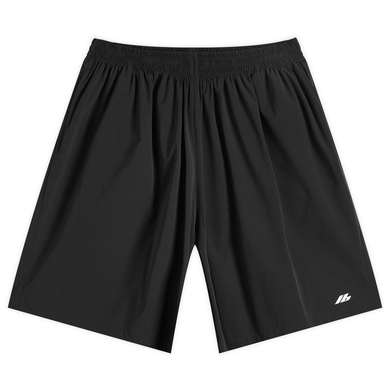 Balenciaga oc11z0526 Activewear Stretch Shorts in Black Size US 34 / EU 50 - 1 Thumbnail