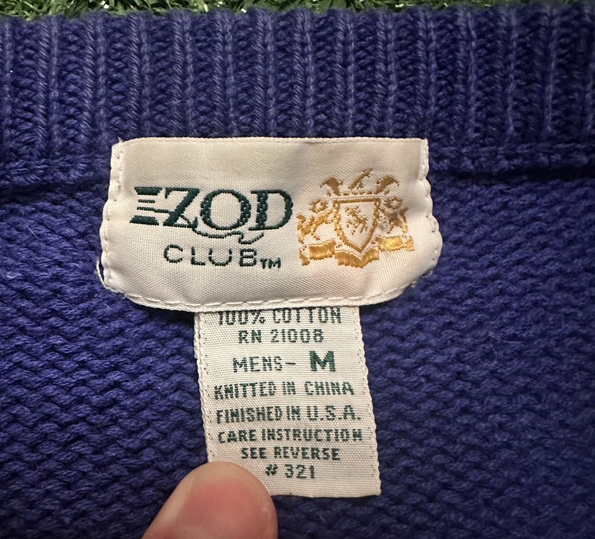 Izod Vintage 80s Izod Club 100% Cotton Sweater Size M Size US M / EU 48-50 / 2 - 5 Thumbnail