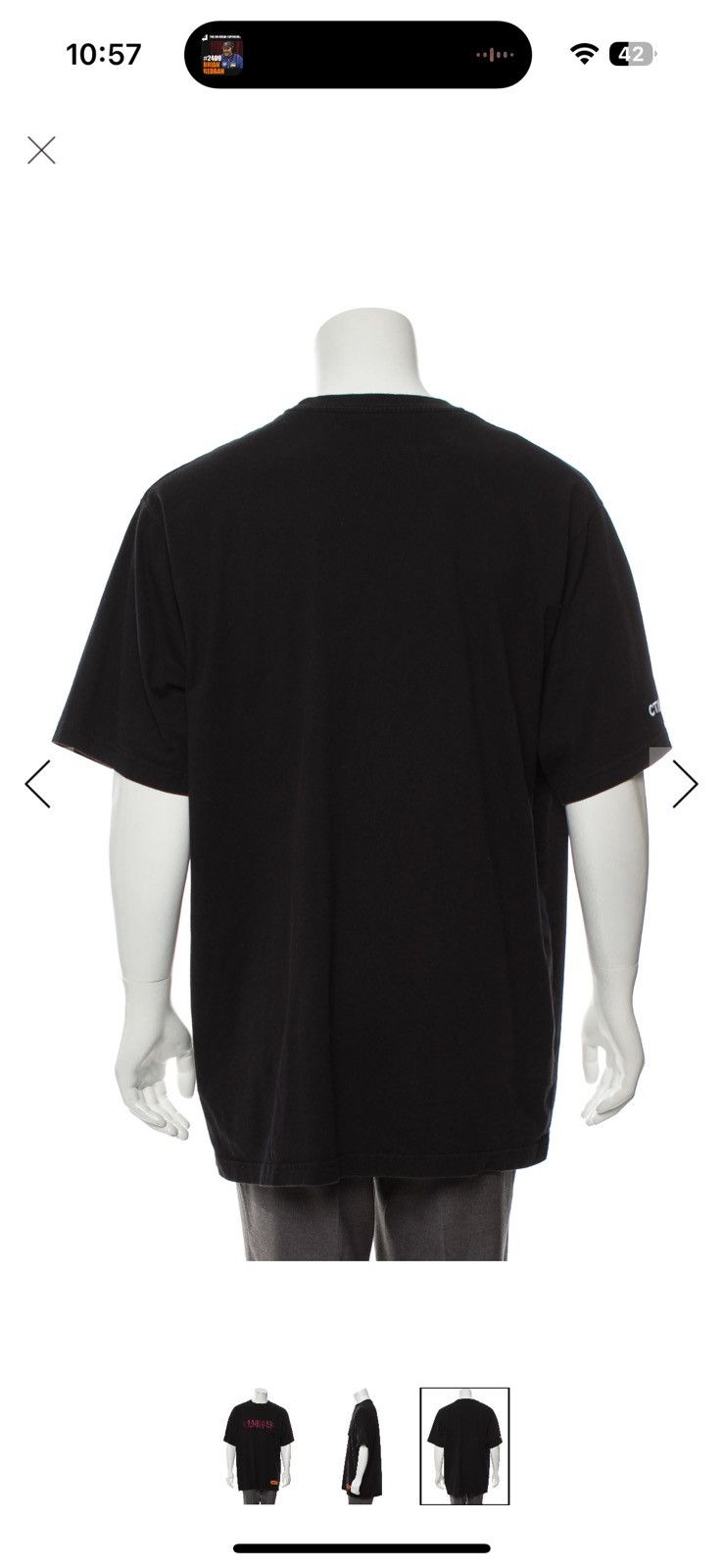 Heron Preston Bad Ideas T shirt Size US XL / EU 56 / 4 - 3 Thumbnail