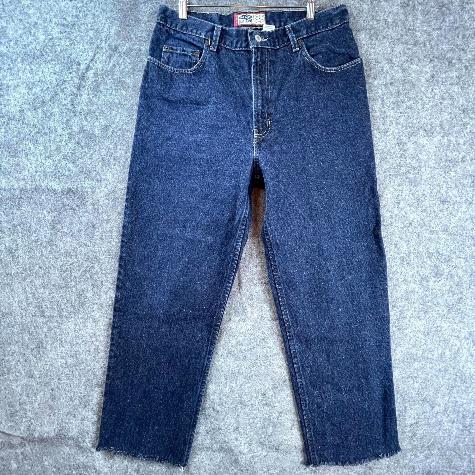 Old Navy Vintage Old Navy Jeans Mens 34 Straight Relaxed Frayed Loose Size US 34 / EU 50 - 1 Thumbnail