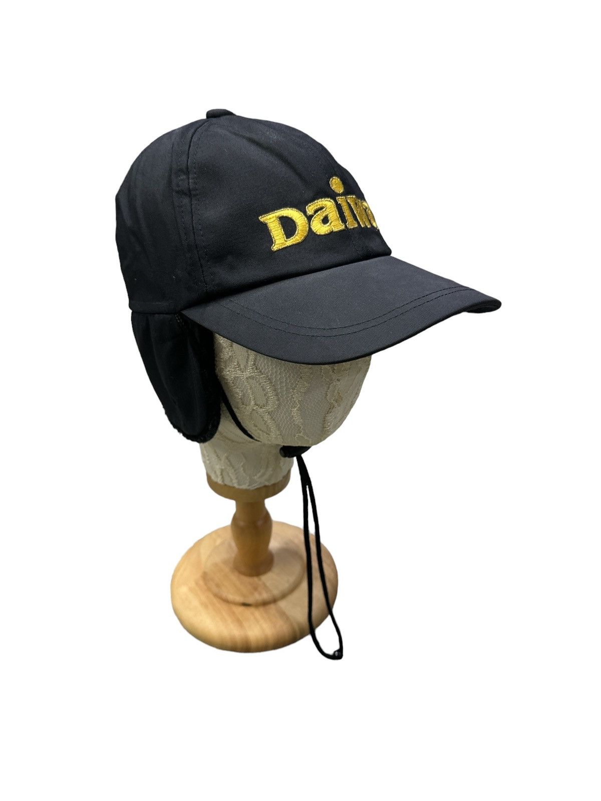 DAIWA VINTAGE 1980s DAIWA FISHING CAP HAT WITH EAR FLAP Size ONE SIZE - 2 Thumbnail