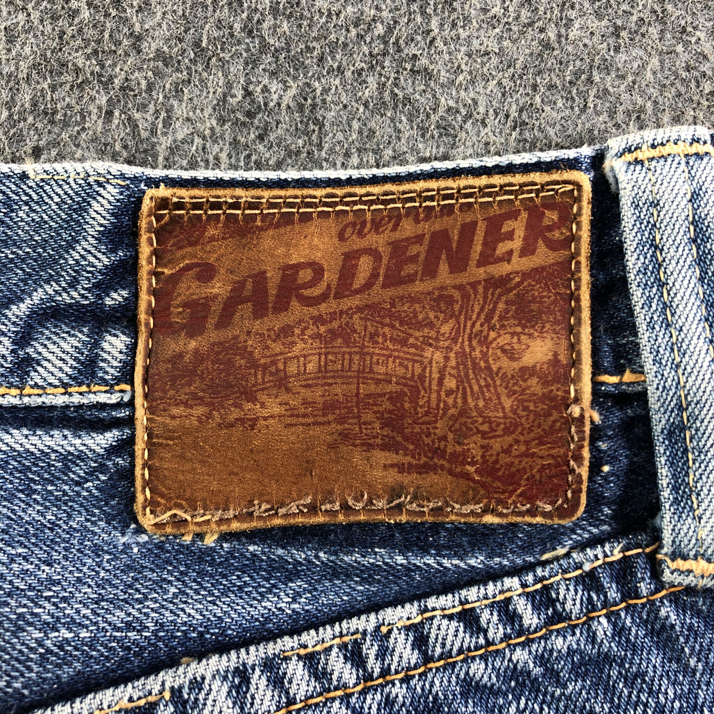 Japanese Brand × Vintage Vintage Gardener Redline Japan Jeans-J2986 Size US 32 / EU 48 - 7 Thumbnail