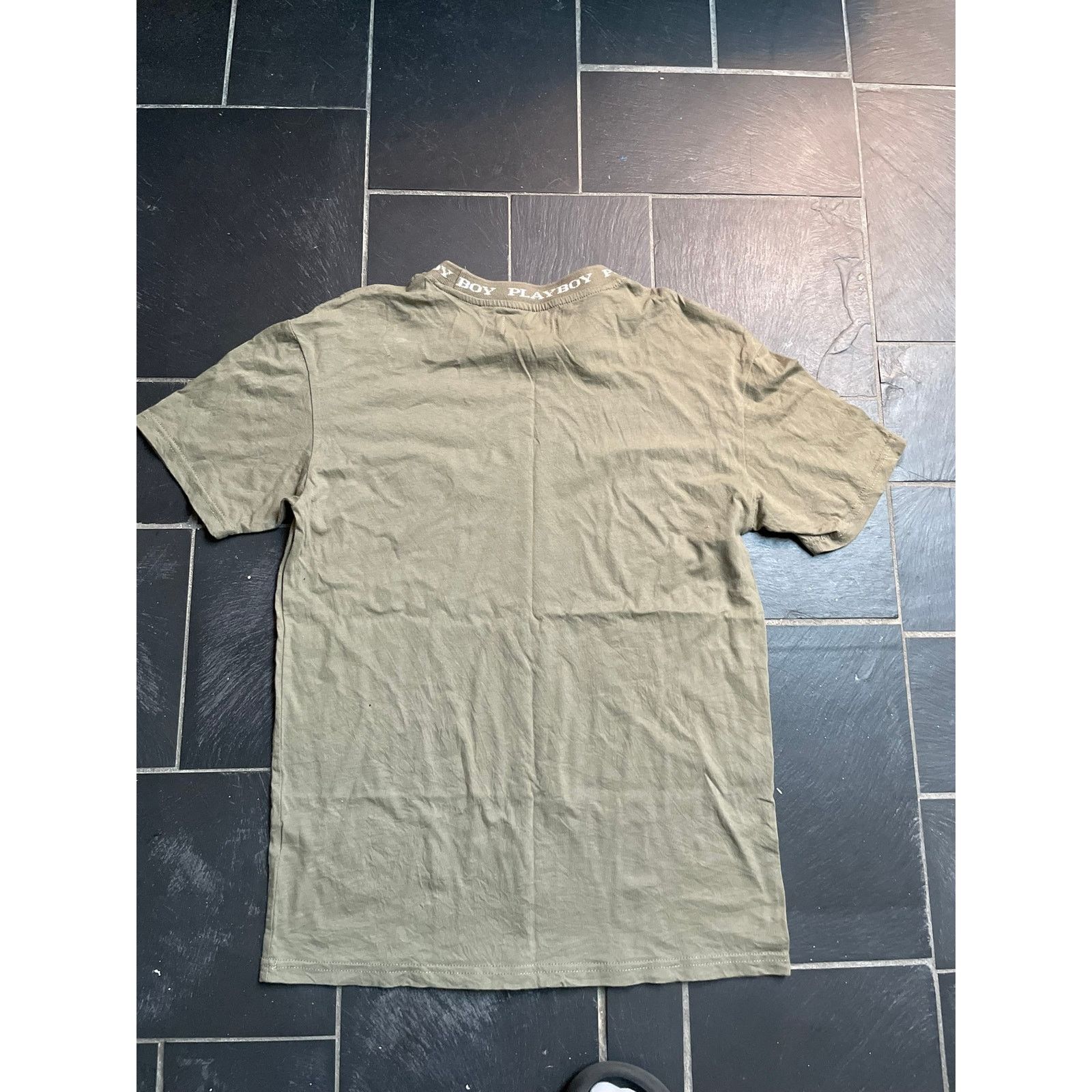 Playboy Playboy Khaki Green Tshirt Small Size US S / EU 44-46 / 1 - 4 Thumbnail