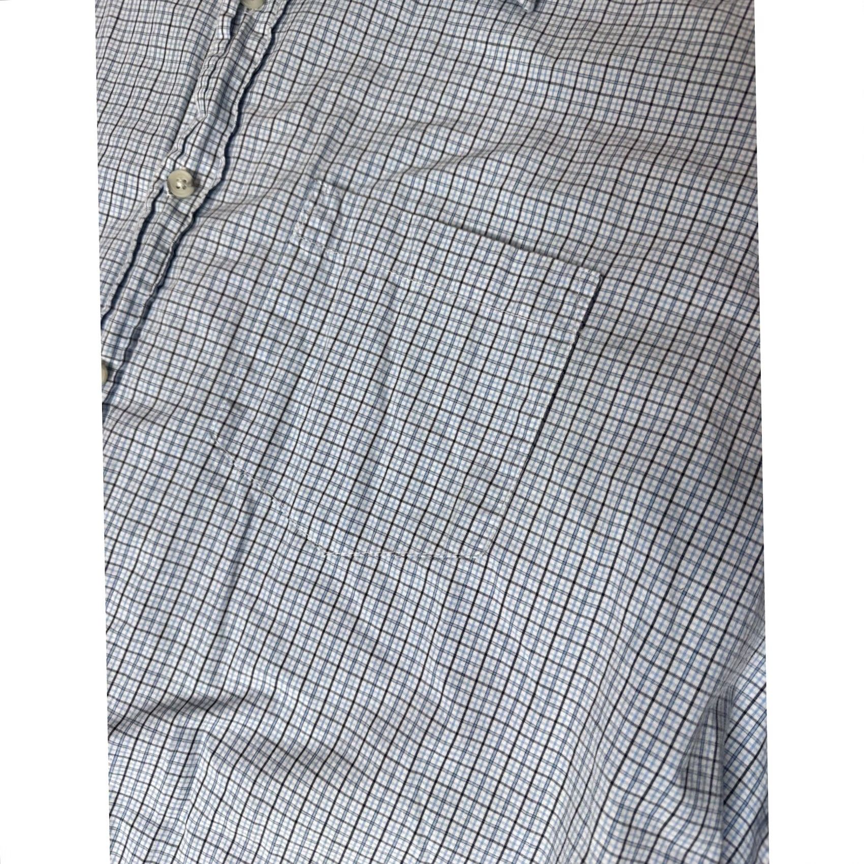 Wrangler Wrangler Men's Plaid Button Up Shirt Cool River Cotton 2XL Size US XXL / EU 58 / 5 - 3 Thumbnail