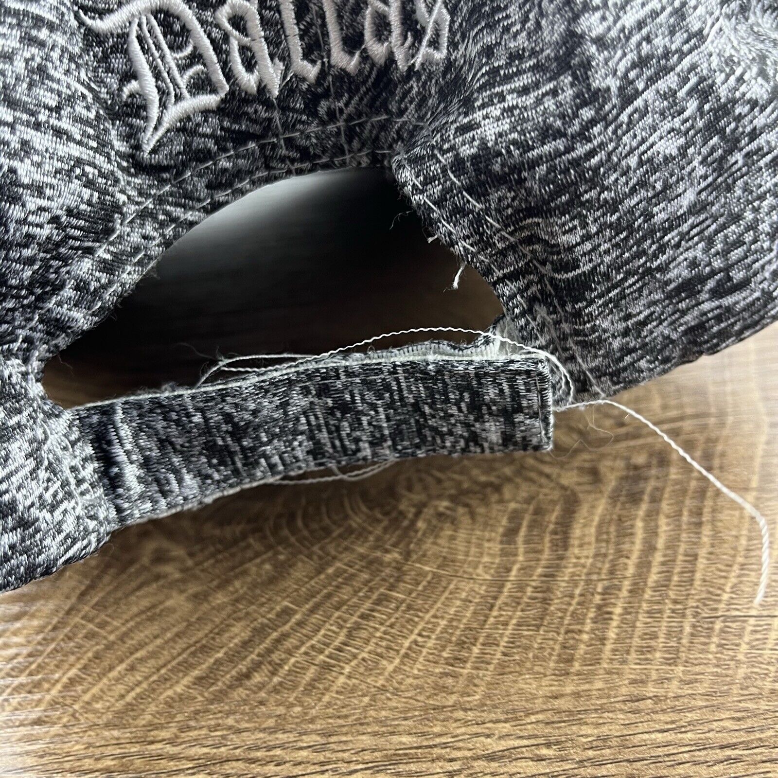 Other Dallas Gray Hat Dallas Cap Hat Gray Adjustable Hat Gray Adul Size ONE SIZE - 10 Thumbnail