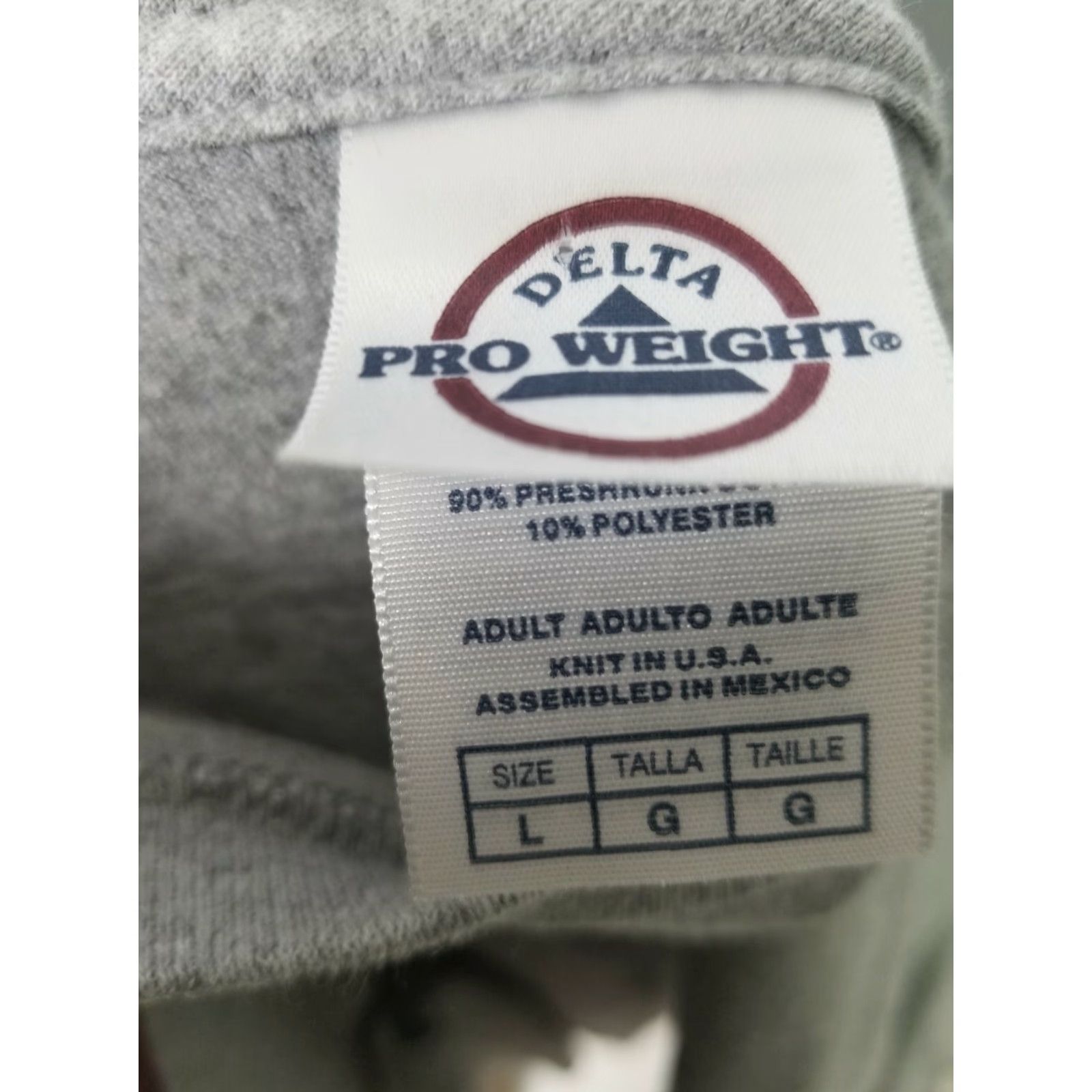 Delta Team USA 2008 Beijing Olympics T Shirt Grey Mens L Size US L / EU 52-54 / 3 - 2 Thumbnail