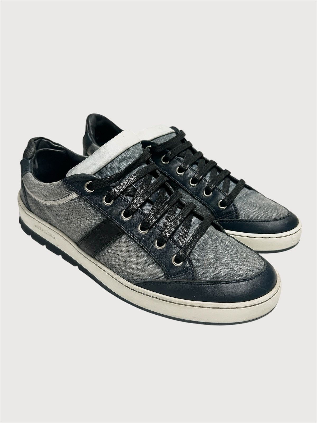 Dior SS2011 Low-Top Leather Panel Sneakers Size US 7.5 / EU 40-41 - 1 Thumbnail