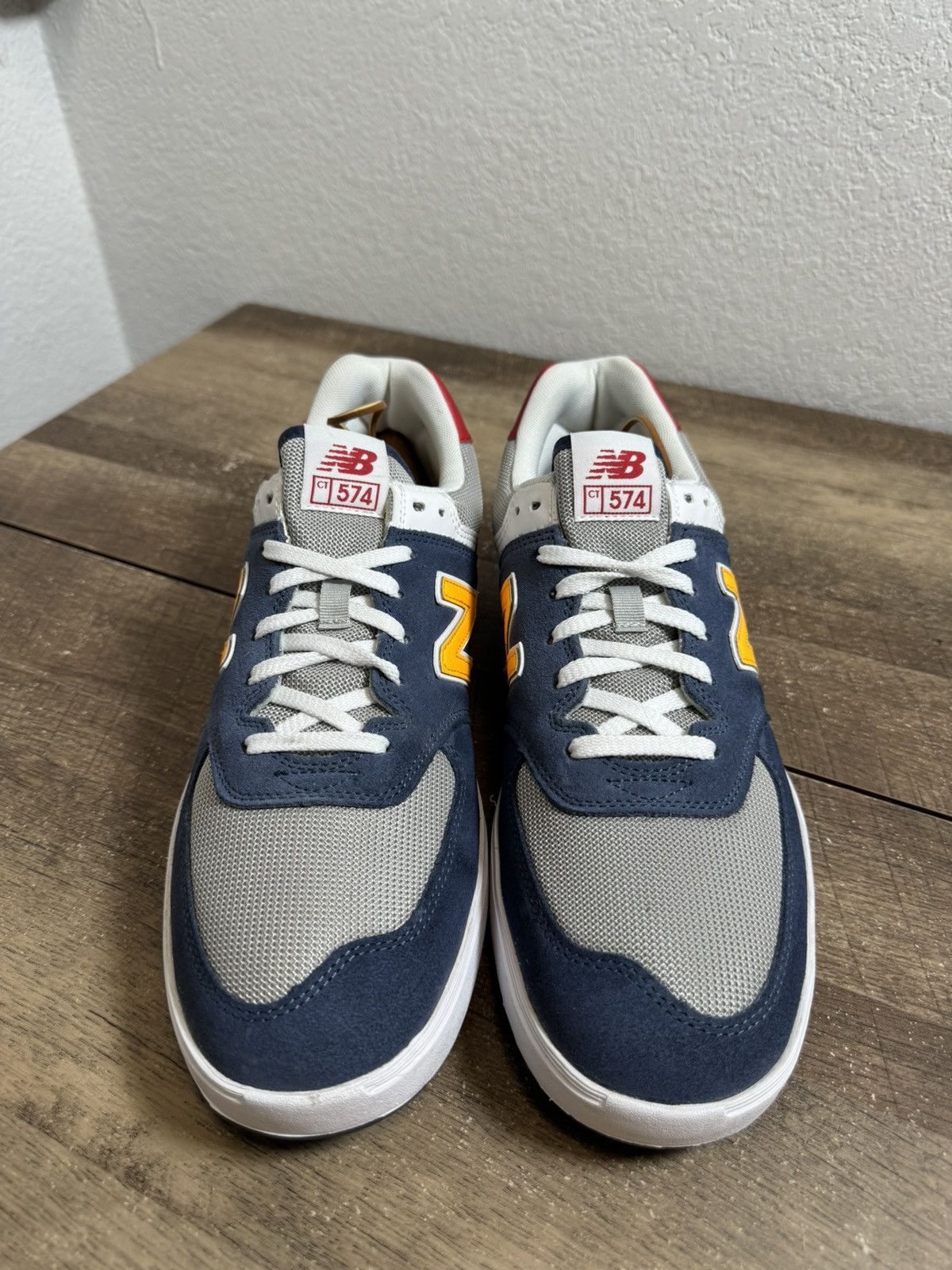 New Balance New Balance CT574 Suede Sneakers Men’s Size 12 Blue/Orange Size US 12 / EU 45 - 3 Thumbnail