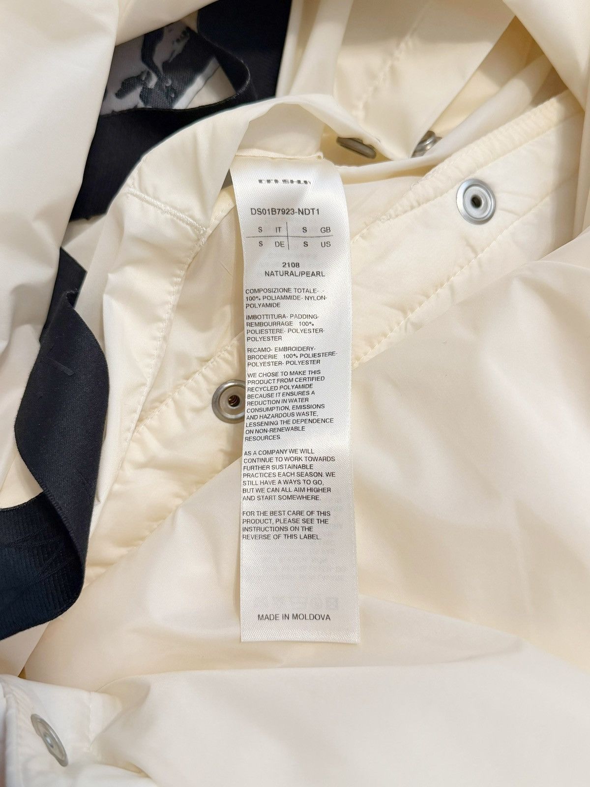 Rick Owens Drkshdw SL Outershirt Liner Puffer Vest Milk Size US S / EU 44-46 / 1 - 9 Thumbnail